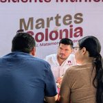 Rehabilitación de la Plaza Principal y mejoramiento de accesos anuncia alcalde Alberto Granados en «Martes en tu Colonia» desde Estación Ramírez